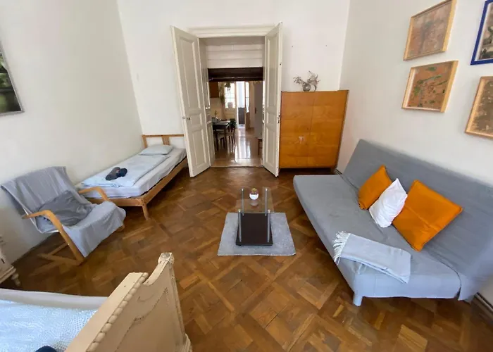 公寓 Charming Flat Old Vinohrady